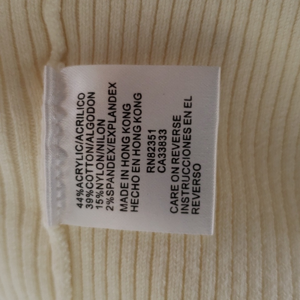 Ribbed Top Style PL1366 Sleeveless Top Sweater Style (B) - Picture 8 of 11
